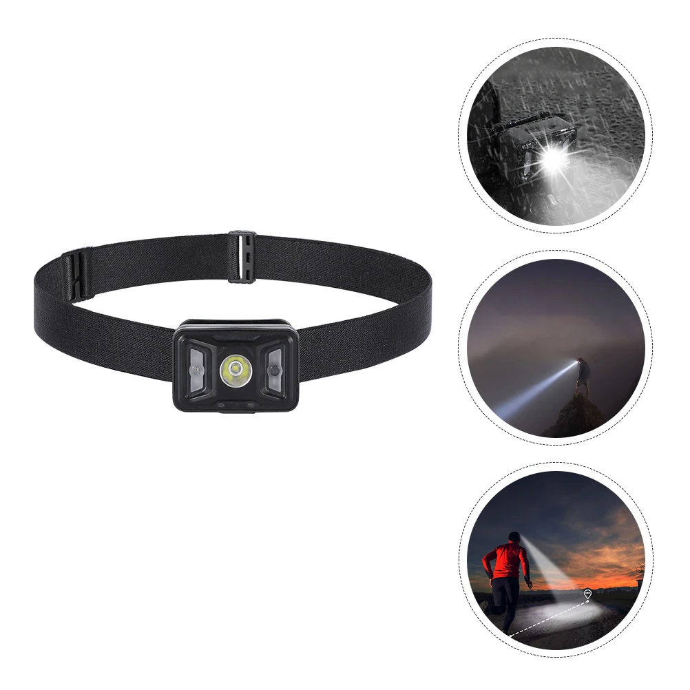 

1 Pc Portable Lightweight Waterproof Durable LED Headlamp Sensor Headlight for Picnic Riding Hiking