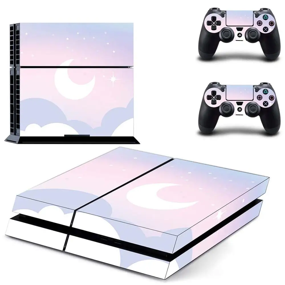 Наклейка с изображением звездного неба и облака PS4 наклейка s Play station 4 на кожу
