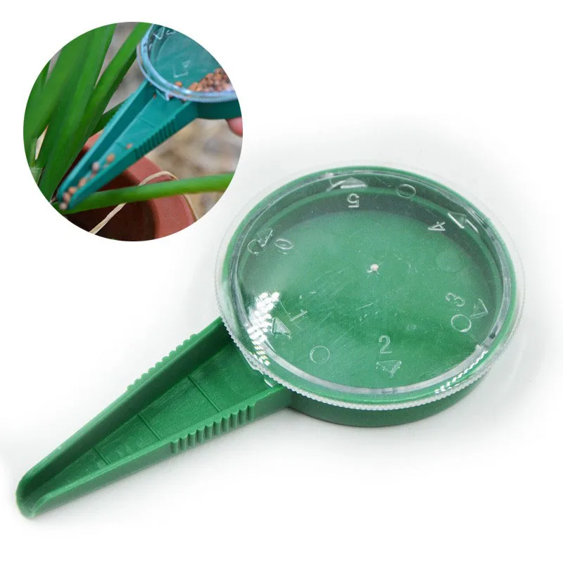 5 Files Adjustable Seeder Dial Disseminator Seed Sower Adapt To All Sizes Sowing Funnel Type Apparatus Gardening Tools | Дом и сад