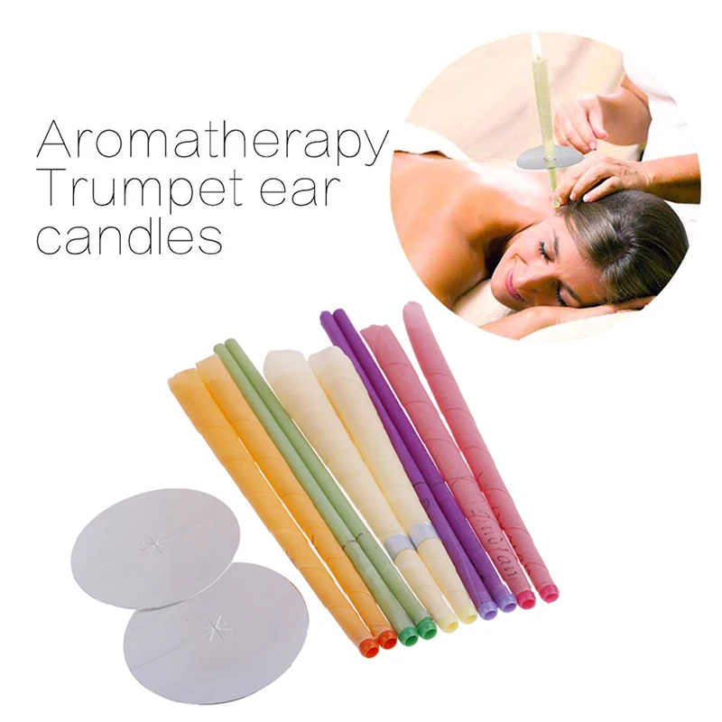 

1pc/5pcs Ear Candles Healthy Care Ear Treatment Ear Removal Cleaner Ear Coning Treatment Indiana Therapy Fragrance Candling