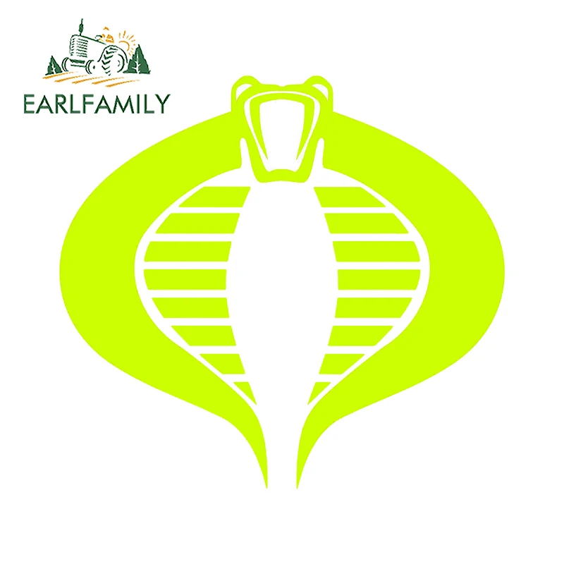 EARLFAMILY 13 см x 12 3 автостайлинг G.I. Наклейка Джо Кобра забавное водонепроницаемое