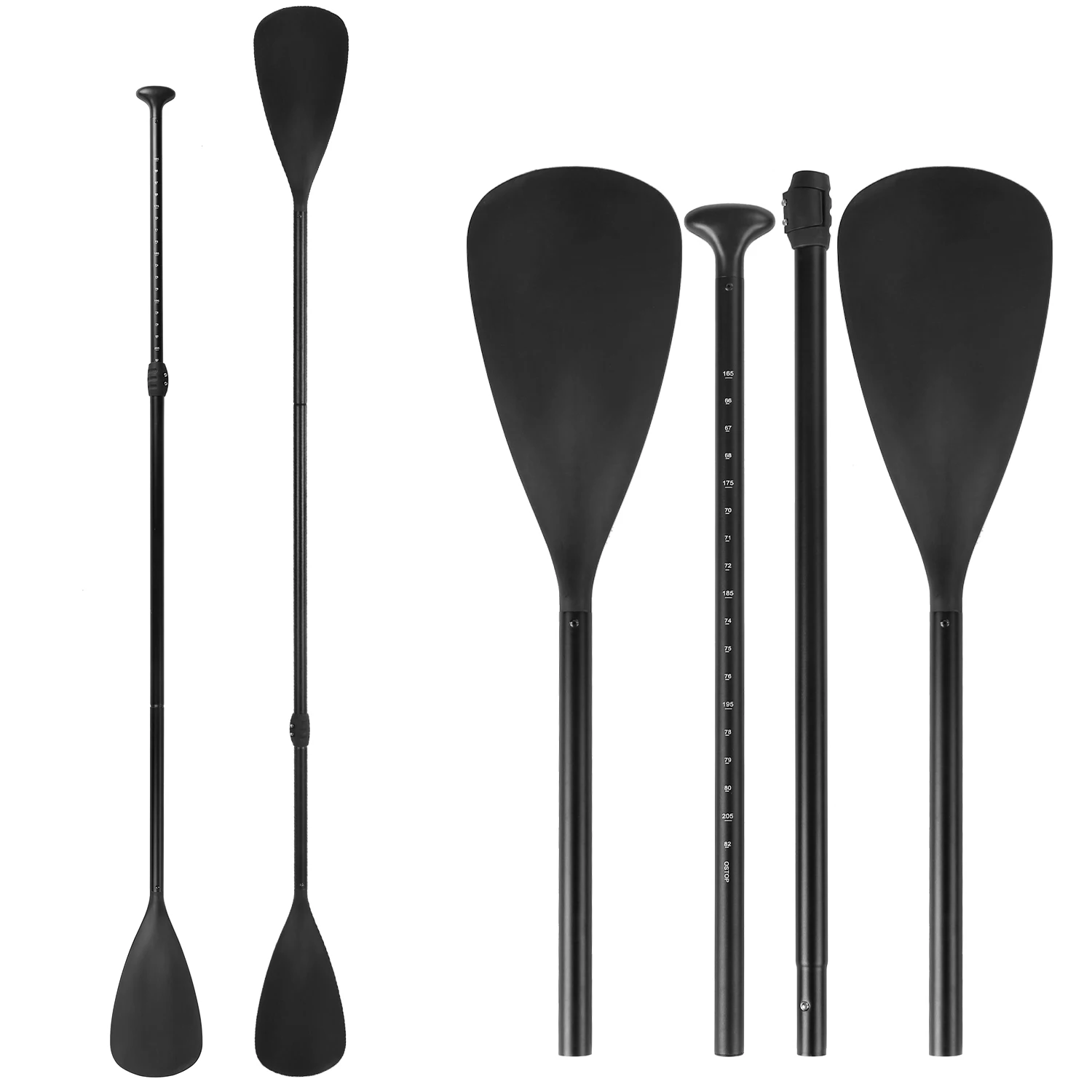 

4-Piece Dual Purpose Adjustable SUP Paddle Kayak Boat Paddle Board Stand Up Paddle for Surfing Surfboard Kayak Accessories
