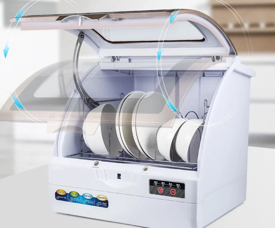 Полностью автоматическая Бытовая посудомоечная машина для настольного