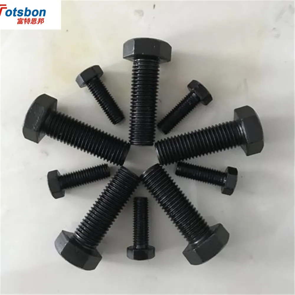 M30 Hex Bolts Hexagon Head Screw Bolt Cerrojo Boulon Pernos Threaded Rod Parafusos Bulloni Acciaio External Screws DIN ISO 4017 |
