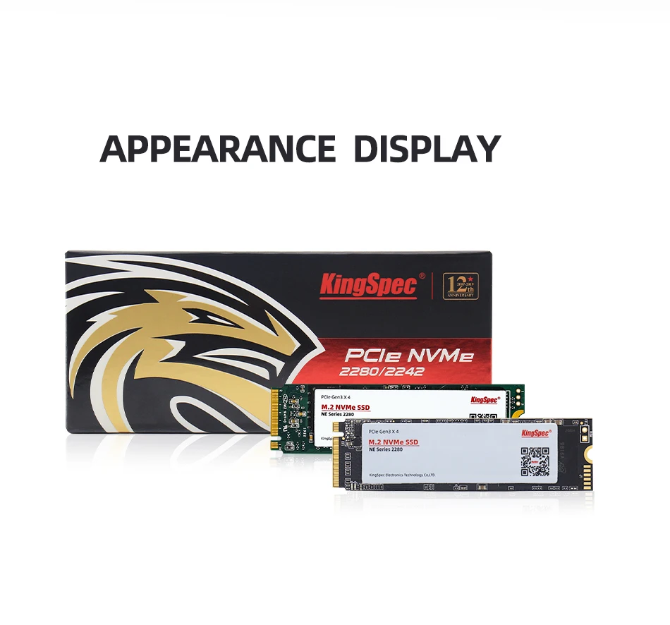 KingSpec 2280 мм PCI-e сигнал Gen3.0x4 NVMe M2 SSD 1 ТБ внутренний жесткий диск HD SSD M.2 1 ТБ жесткий диск для ноутбука Настольный ПК
