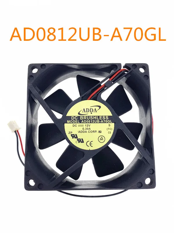 

Brand new original fan AD0812UB-A70GL 8025 DC12V 0.30A cooling fan