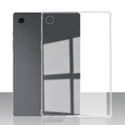 Силиконовый чехол для Samsung Galaxy Tab A8 10,5 ''(2021) X200 X205 SM-X200, прозрачный чехол, мягкая задняя крышка из ТПУ для планшета