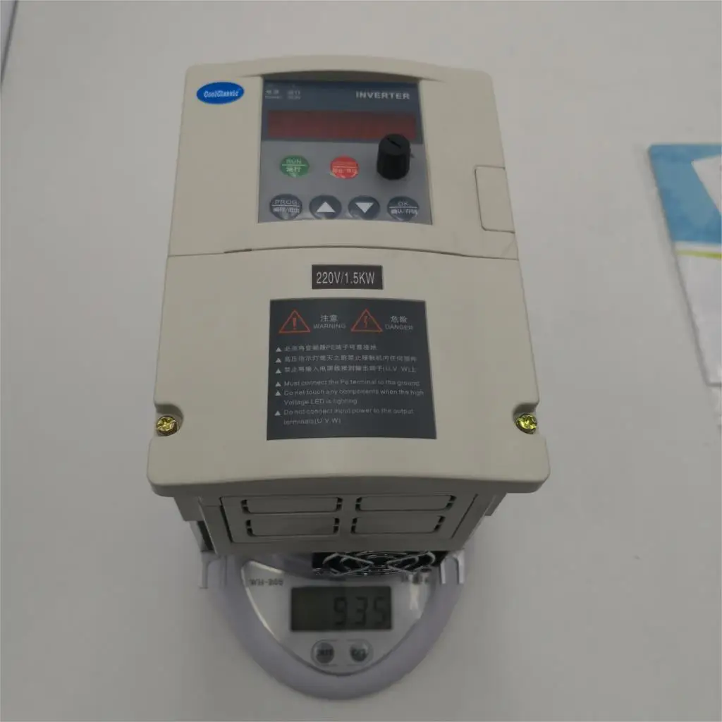 Преобразователь частоты ZW-K325 VFD 1.5KW/2.2KW/4KW однофазный 220v вход и трехфазный мощность двигателя регулятор скорости