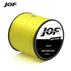Плетеная рыболовная леска JOF 2021, 500 м, 4 нити, мультифиламентная рыболовная леска для ловли карпа, 8-80 фунтов, японская сверхпрочная 100% полиэтиленовая леска для ловли рыбы