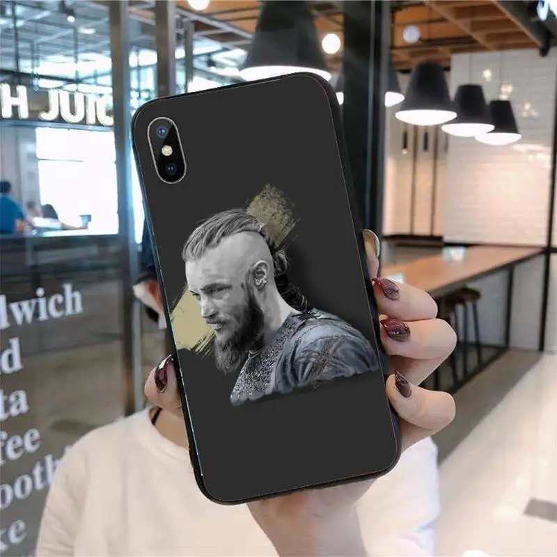

Ragnar Lothbrok Vikings Phone Case for iPhone 11 12 pro XS MAX 8 7 6 6S Plus X 5S SE 2020 mini