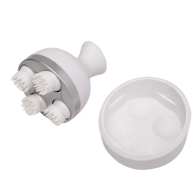 

Pet Cat Toy Multifunction Cat Head Massager Electric Paw Shape Automatic Rotate massager for Cats Waterproof inteaction toys