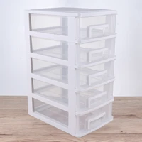multifunctional five layer storage cabinet drawer type closet portable storage case organizer sundries holder