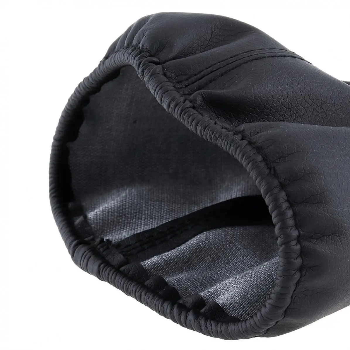 

6 Speed Black ABS + PU Leather Car Manual Gear Shift Handball Knob With Dust Cover fit for Benz 1997-2004 / 6 Gears Models