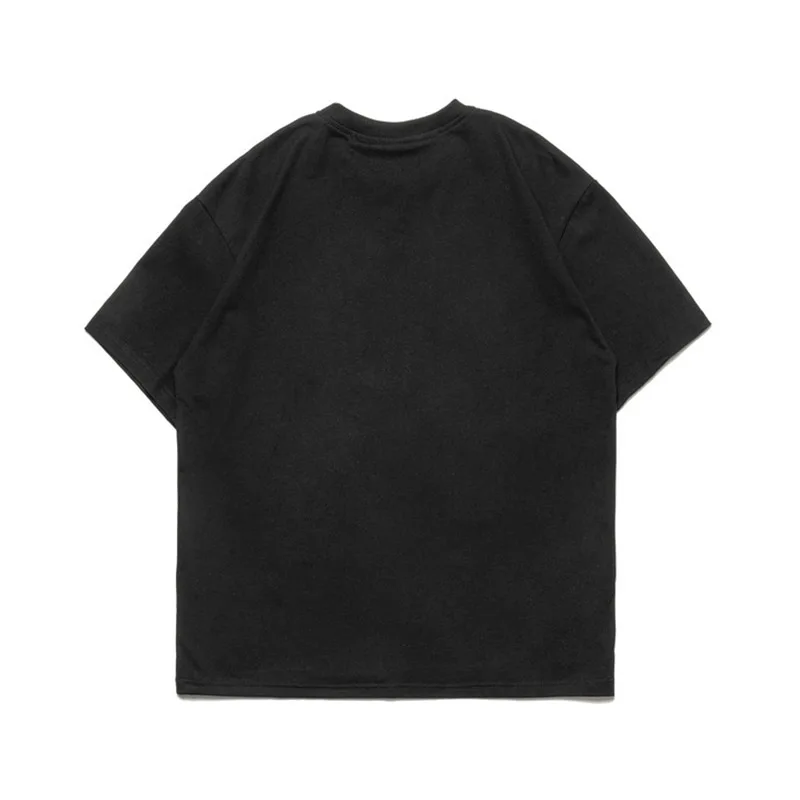 

Hip Hop Men Streetwear T Shirt Japanese Letter Print T-Shirt 2021 Harajuku Cotton Casual Summer Short Sleeve Tshirt White New