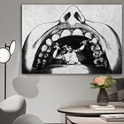 Домашний декор, стоматологический холст, Hd Печать зубов, анатомические плакаты, Скандинавская живопись, современный юмор, настенное искусство