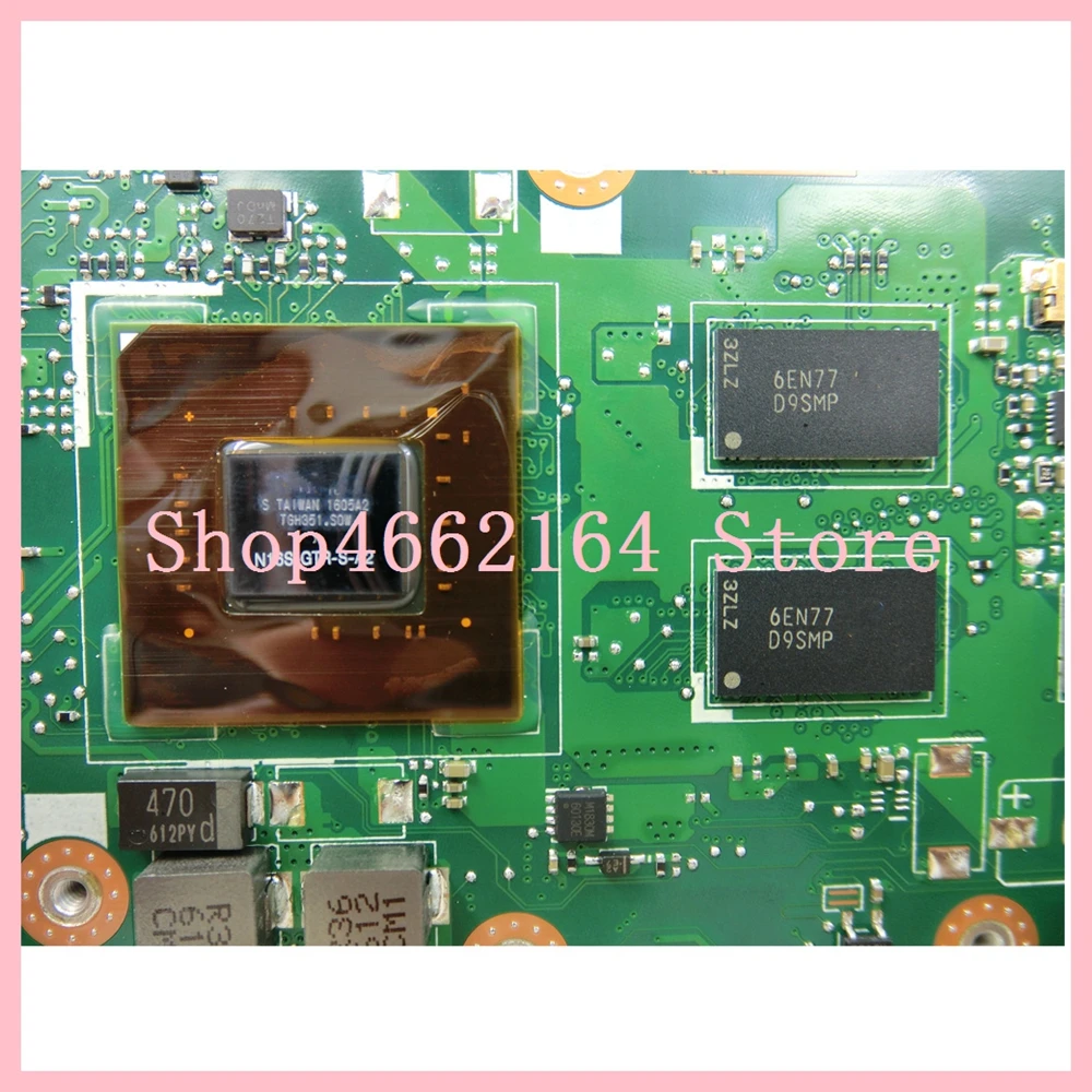 X556UQ 8 ГБ ОЗУ I3 / I5 ЦП GT940MX DDR4 REV: 3 1 Материнская плата ASUS X556U X556UV X556UQK K556UQ