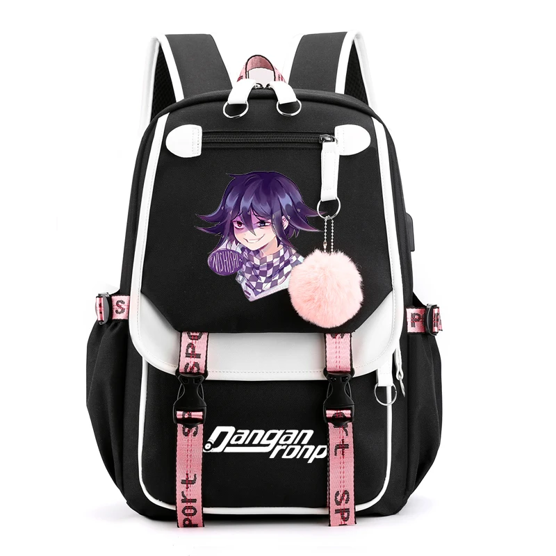 Рюкзак Danganronpa Ouma Kokichi школьные сумки сумка для книг косплей Аниме игра