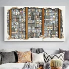 Вдохновляющее искусство, создание денег, искусство на стену, много долларов, смешной постер на холсте, печать для домашнего декора комнаты