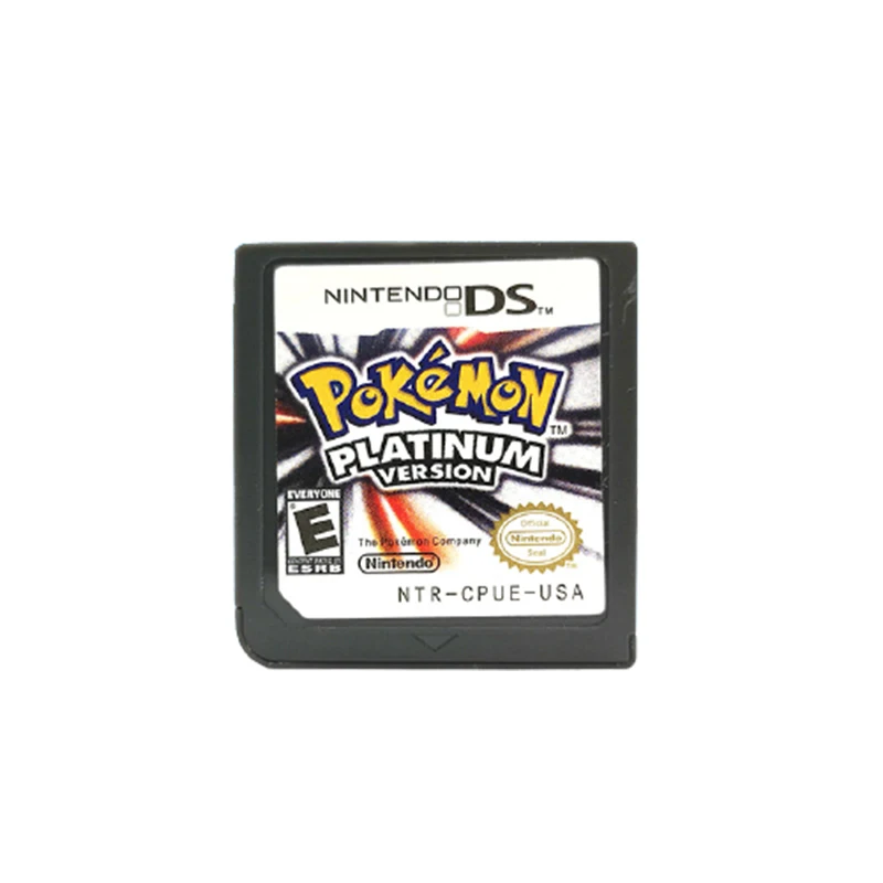 

Игровая карта Pokmon 3Ds Ndsi Nds Pokemon Platinum игровые карты видеоигра кассета с консольной картой коллекционные Платиновые карты