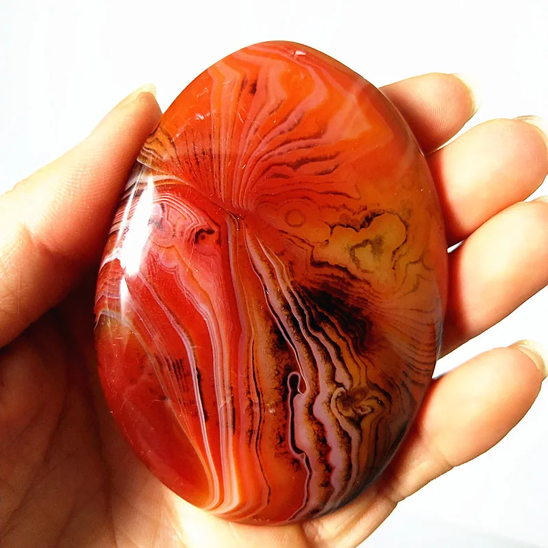 Агатовые пальмовые камни Sardonyx из натурального камня игровые маленькие и