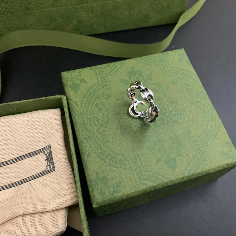 Мужское и женское кольцо из серебра 925 пробы в стиле ретро | Украшения аксессуары