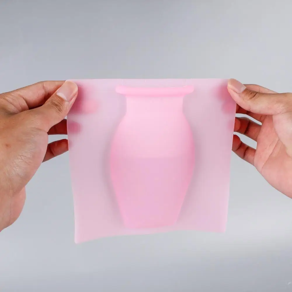 Силиконовый липкий ваза легко съемные стенки и холодильник волшебный цветок