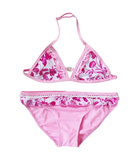 Детский купальник бикини для девочек комплект из 2 предметов детский танкини