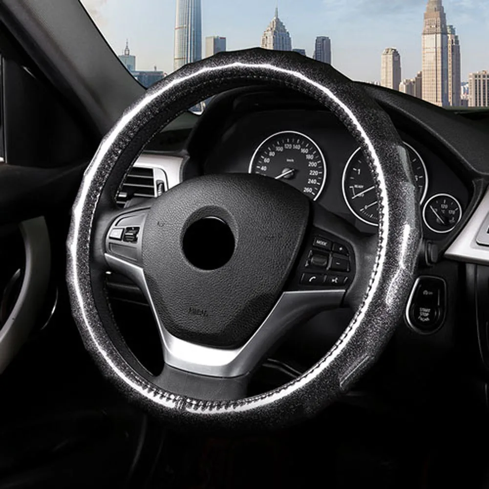 Новый автомобильный чехол на руль красивая женская летняя шикарная качающаяся