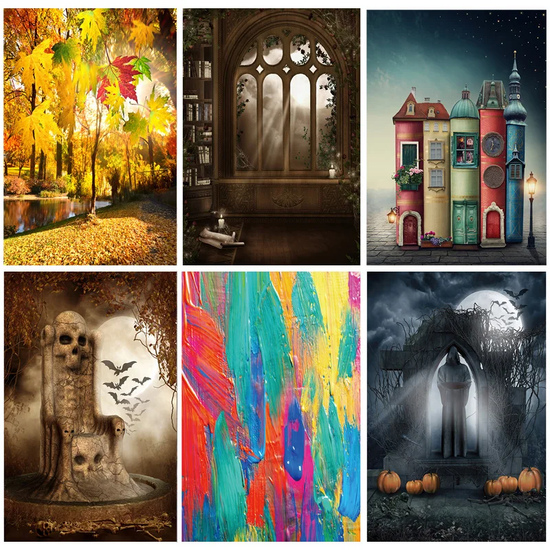 

SHENGYONGBAO Vinyl Custom Photography Backdrops Wooden Planks Theme Photography Background 210203QT-11