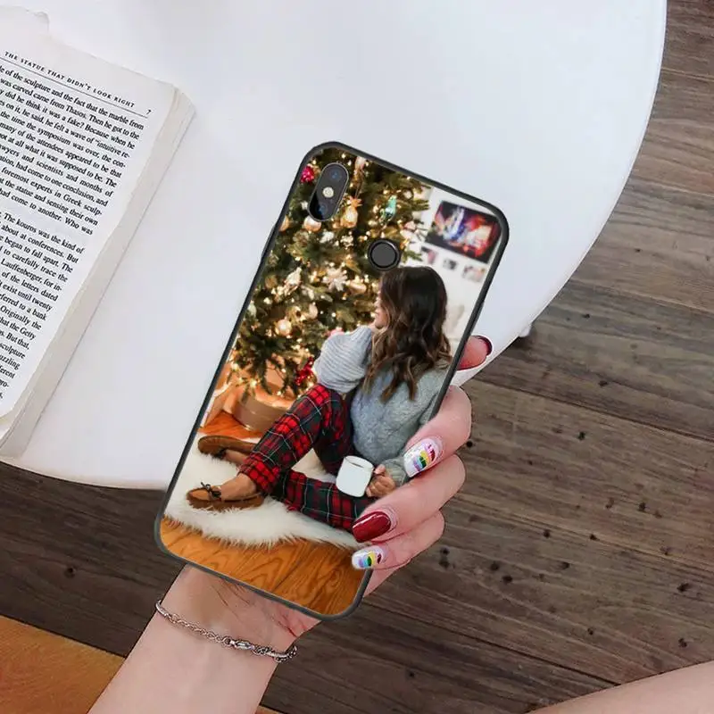 

Vogue Christmas girl Phone Case For Xiaomi Redmi note 7 8 9 t k30 max3 9 s 10 pro lite