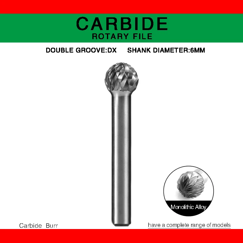 Ручные инструменты головка типа DX из карбида вольфрама вращающаяся пилка дрель