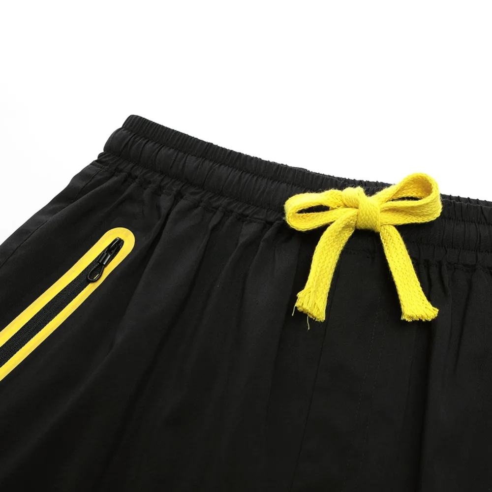 Мужские шорты с эластичной резинкой на талии летние дышащие спортивные для