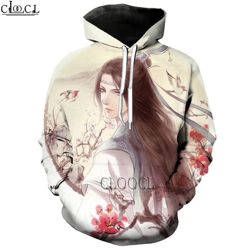 

HX Anime Mo Dao Zu Shi Hip Hop Hoodies 3D Print Fashion Casual Men Women Autumn Harajuku Tracksuit Hoody Drop Shipping