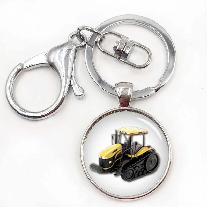 Бренд гоночный двигатель Серебристый Брелок для ключей Винтаж GT гонки силуэт арт