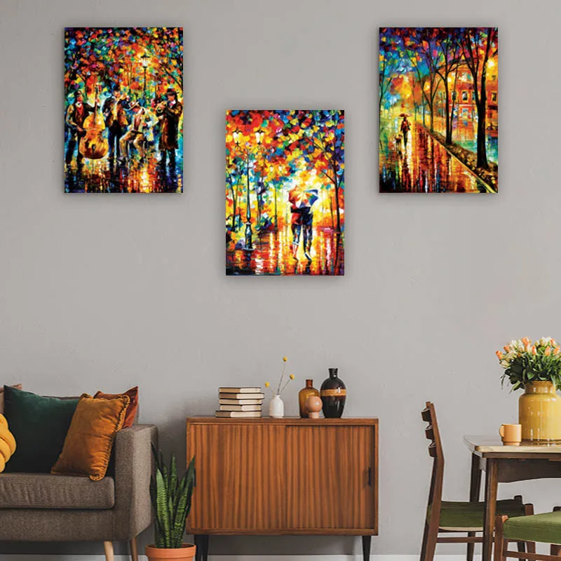 Современное художественное оформление Одиночество осени Картина на холсте для