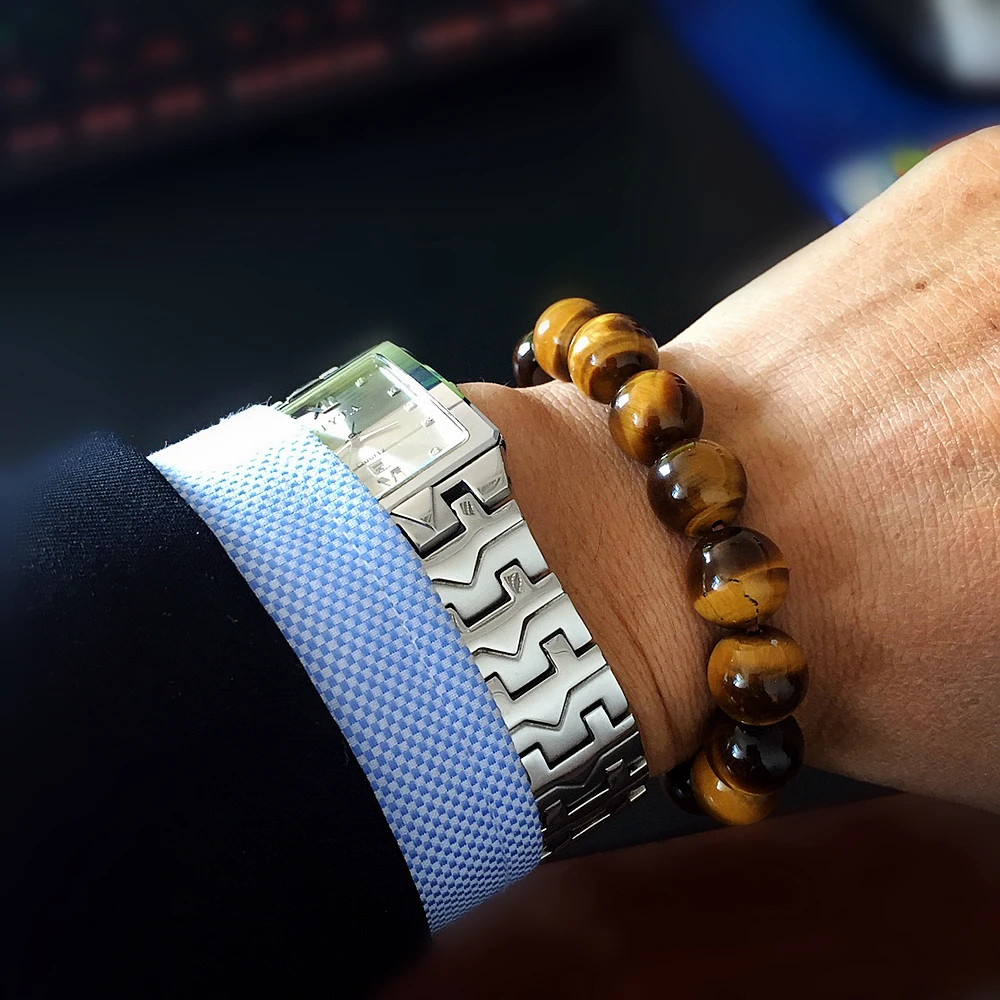 Браслет мужской браслет браслеты для влюбленных мужчин натуральный камень
