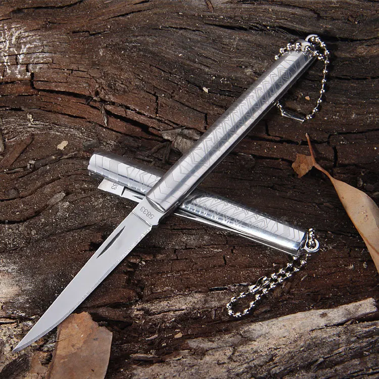 Холодный черный стальной складной нож Джек Кемпинг Охота тактический для