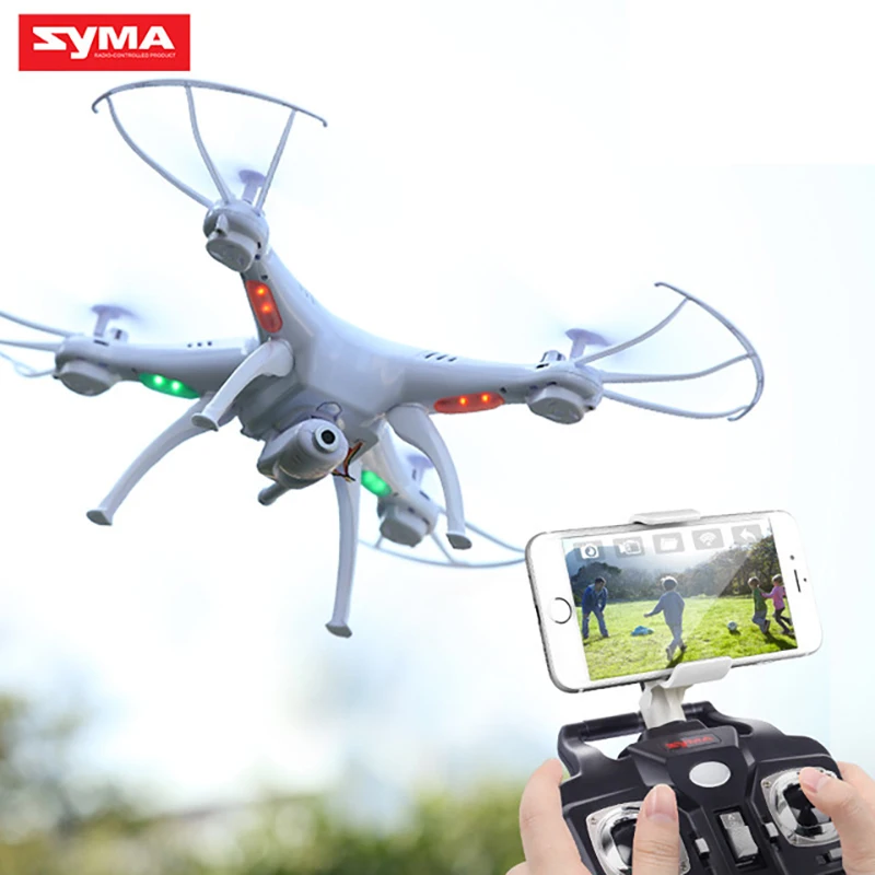 Enlarge SYMA X5SW 4-channel remote control drone quadcopter high-definition aerial photography children's toy drone aircraft