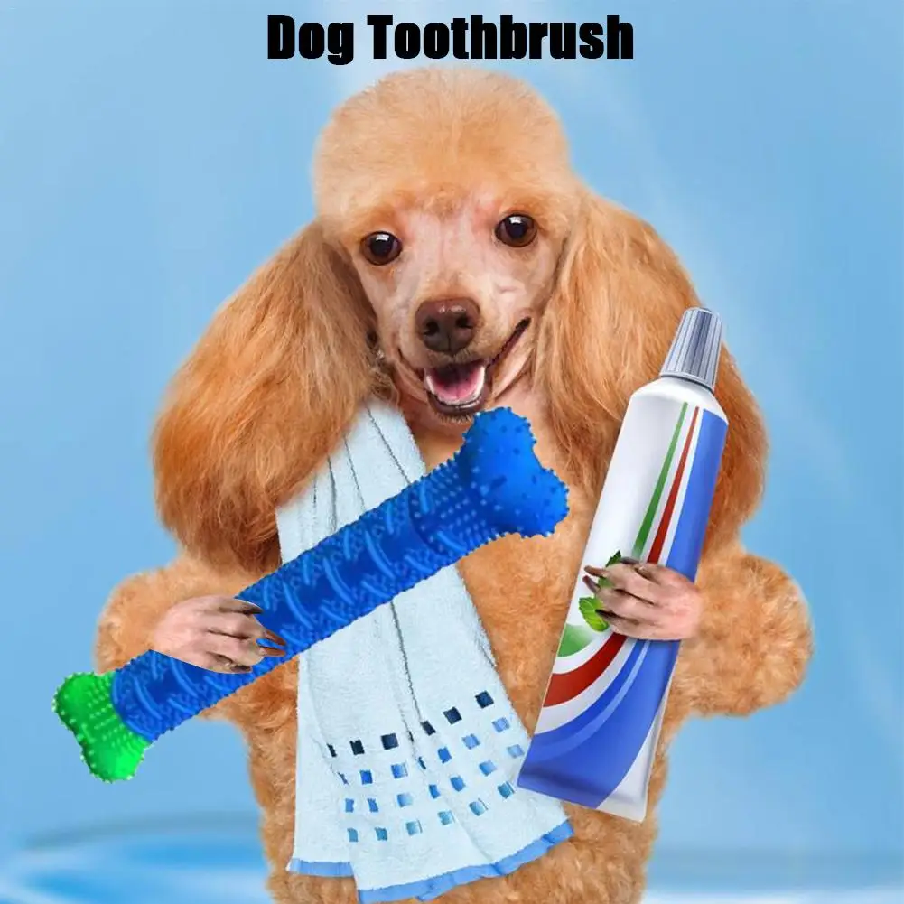 Новая стильная зубная щетка для собак игрушка жевания инструмент ухода за зубами