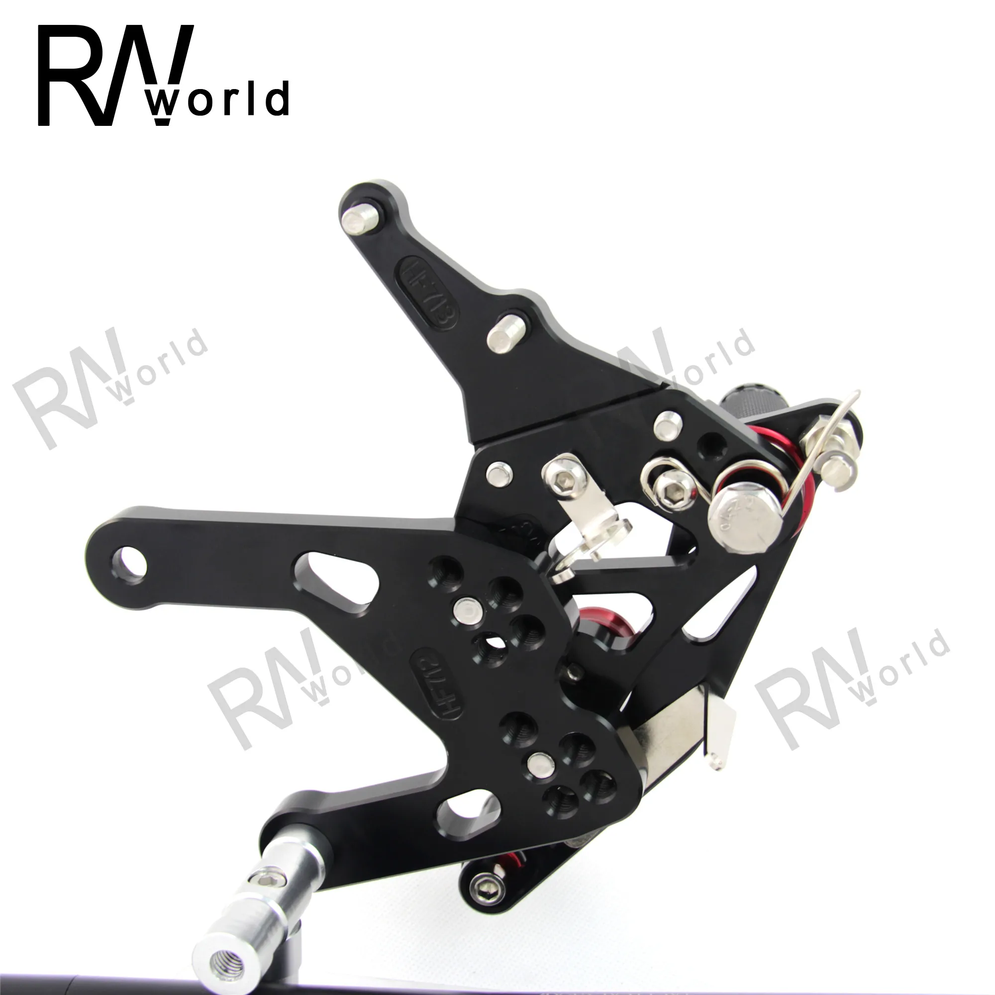 Подставка для ног мотоцикла Rearset YAMAHA YZF R1 2015-2019 CNC Регулируемые задние комплекты