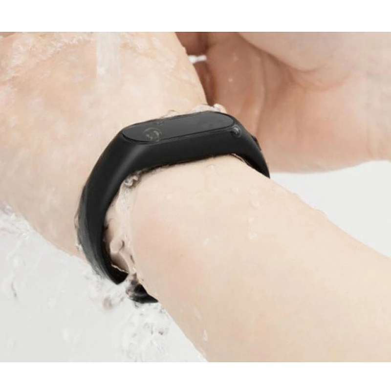Защитная пленка для экрана Xiaomi Mi Band 2 ультратонкая с полным покрытием Miband M2 HD