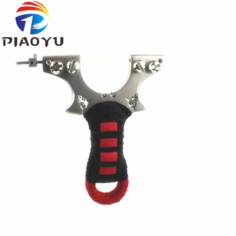 Рогатка из нержавеющей стали для охоты с плоской резиновой лентой|Лук и стрела| |