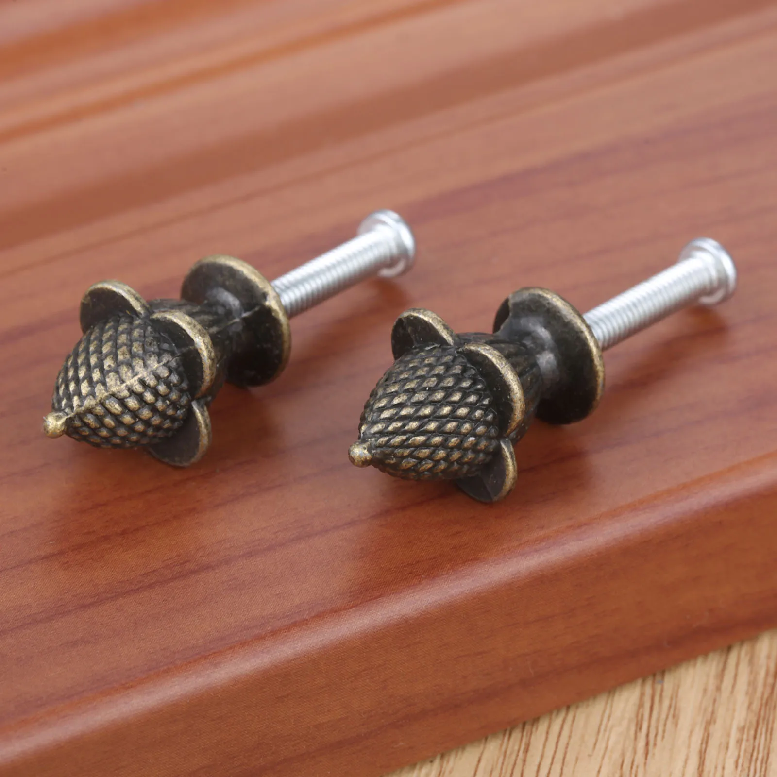 Ручки для дверей шкафов винты античный бронзового цвета из цинкового сплава