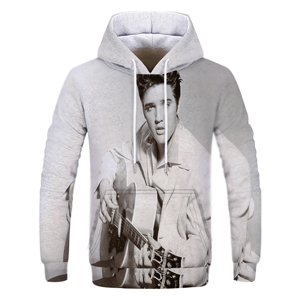 

Men's Cool 3D Printing Men's Hoodie Character Sketch Casual Thicken Sweater Autumn/Winter Role Play High Quality Hoodie