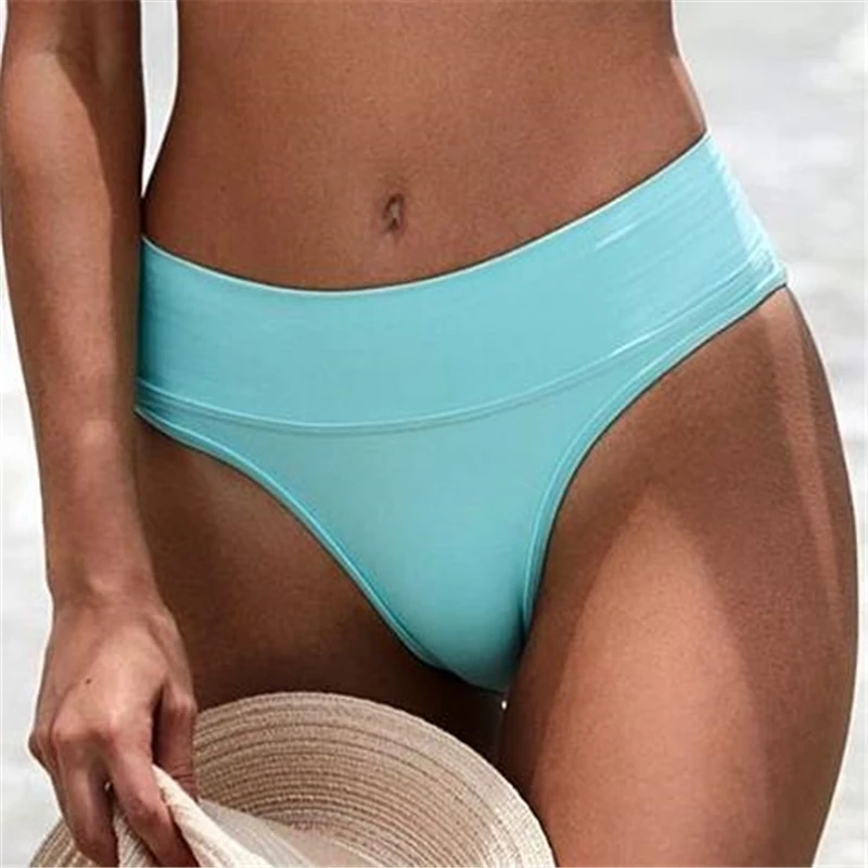 Женские пикантные бикини Трусы-стринги бразильский облегающий купальник с