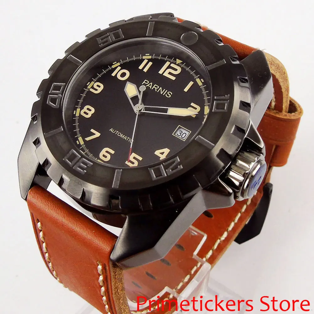 Мужские часы с автоматическим механизмом 45 мм|Мужские механические часы| |