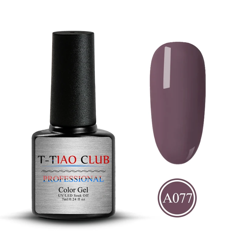 M30373 T-TIAO CLUB Набор гель-лаков для ногтей замочить от маникюра верхнее Базовое покрытие УФ гель лак Полупостоянный дизайн ногтей маникюрный лак - Цвет: M30373