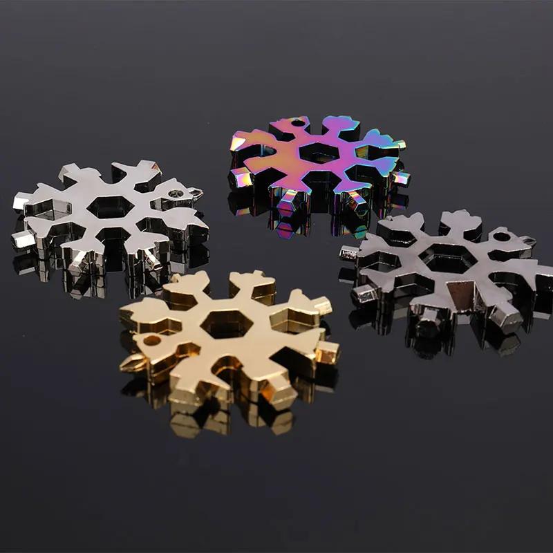 

Набор инструментов в виде снежинки, многофункциональная отвертка в виде снежинки, гаечный ключ, инструмент в виде снежинки