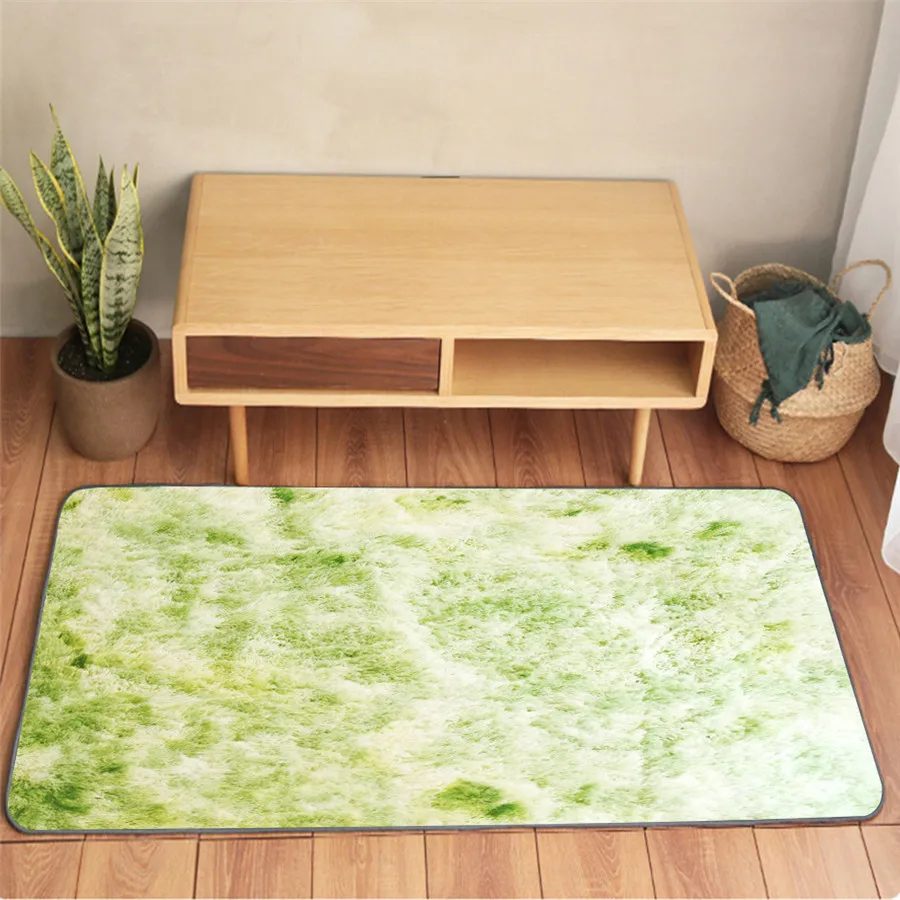 Скандинавский коврик ins с переливающимися красками градиентный сетчатый красный