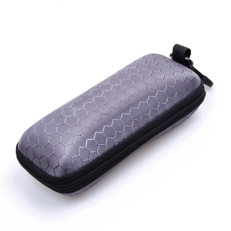 

Eyewear Cases for Sunglasses Women Glasses Case Cover Men Reading Glasses Box With Lanyard Zipper Computer Eyeglass Case
